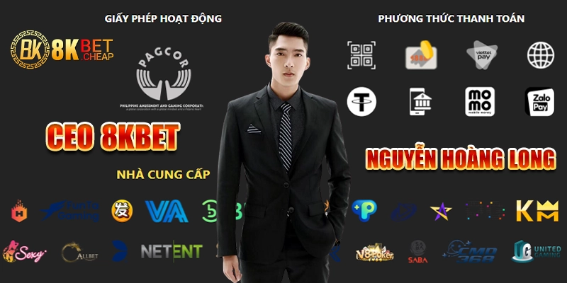 CEO 8KBet Nguyễn Hoàng Long